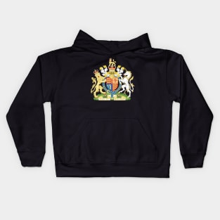 Royal Coat of Arms of the United Kingdom Kids Hoodie